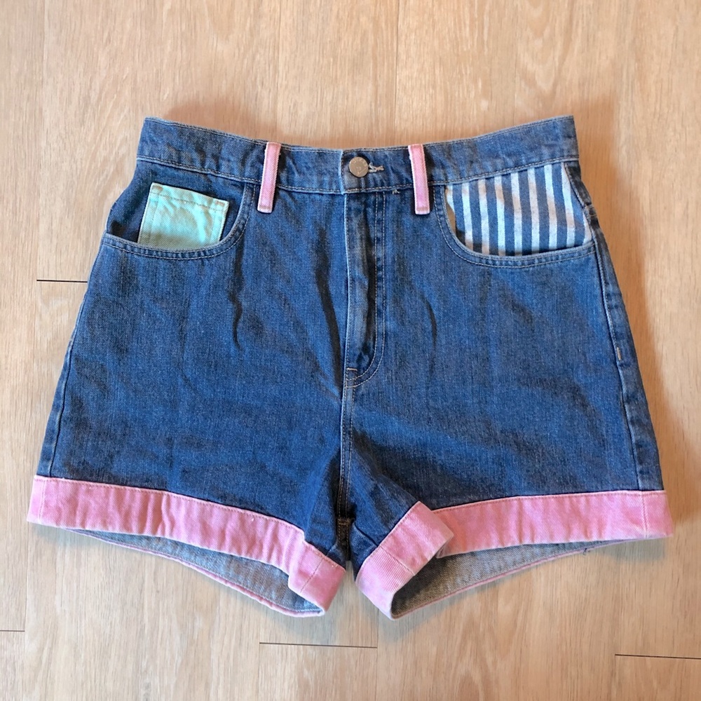 GUE$$ ORIGINALS X ASAP ROCKY DENIM SHORTS